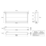 Palette Rähmchen Zander Liebig Flachzarge - gerade - 477x420x159 - 880 Stk. – Bild 2