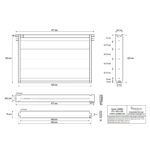 Palette Rähmchen Zander Liebig Jumbo  gerade  477x420x326 - 400 Stk. – Bild 2