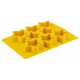 Silikongießform 8x Teelicht Stern - FM022