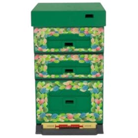 Lyson Hartschaum Dadant Blatt OPTIMA - grün mit Blättern