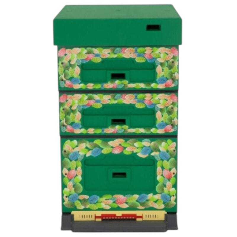 Lyson Hartschaum Dadant Blatt OPTIMA - grün mit Blättern