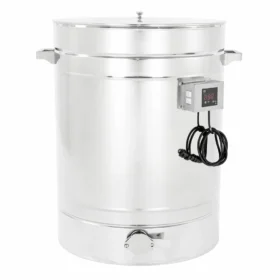 Lyson Abfüllbehälter Edelstahl 200 kg mit beheitztem Mantel - Premium