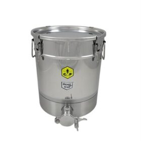 CFM-Abfüllbehälter 32 kg( 4 Spannverschlüsse) mit Gewinde Servomechanik