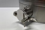 CFM-Abfüllbehälter 50 kg ( Auflagedeckel) mit Gewinde Servomechanik