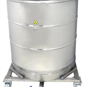 CFM Abfüllbehälter 1000 kg (Auflagedeckel) inkl. fahrbares Stativ