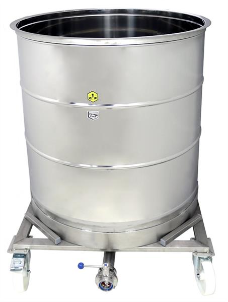 CFM Abfüllbehälter 1000 kg (Auflagedeckel) inkl. fahrbares Stativ