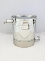CFM Abfüllkanne 32 kg mit 2 Quetschhähnen - 4 Spannverschlüsse
