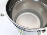 CFM Honigunterstellkanne 50kg mit oberen Hahn und 4 Spannverschlüssen