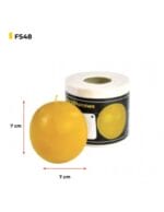 Silikongießform Kugel Ø70mm - FS48