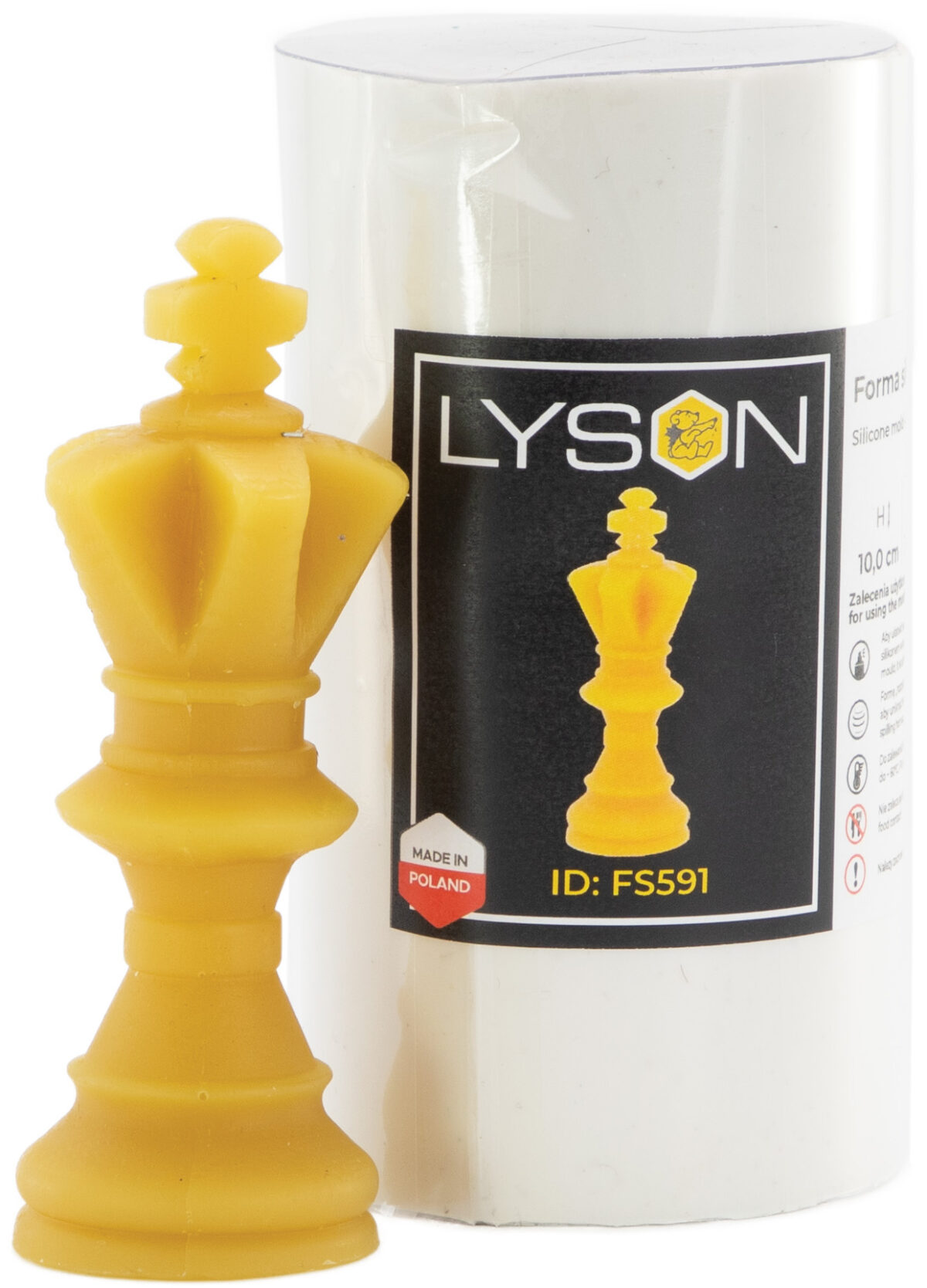 Silikongießform Schach König - FS591