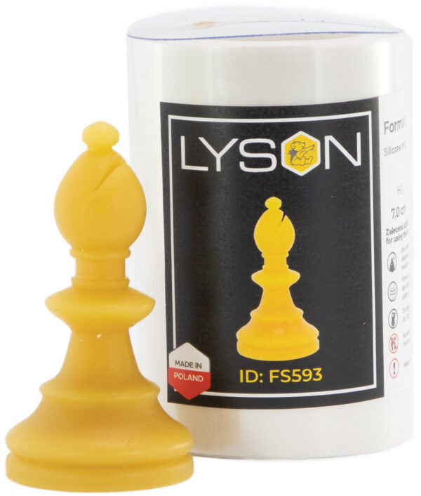 Silikongießform Schach Läufer - FS593