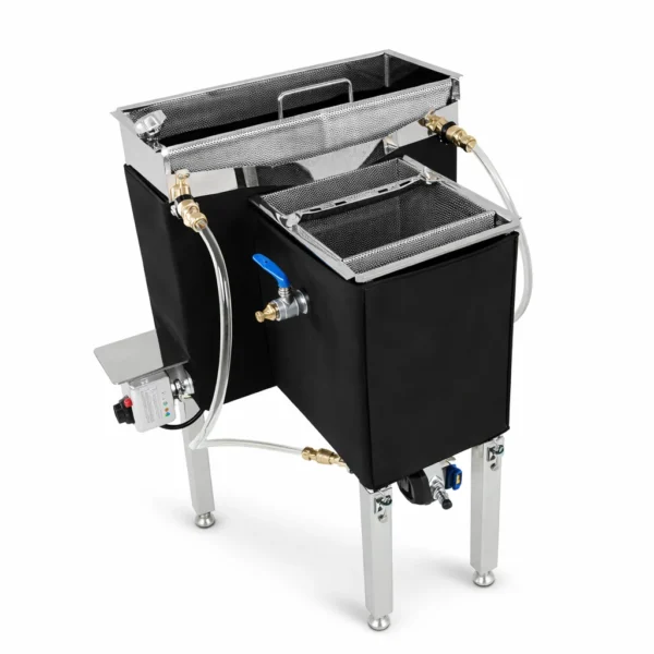 Wachsschmelz- und Rähmchenwaschanlage