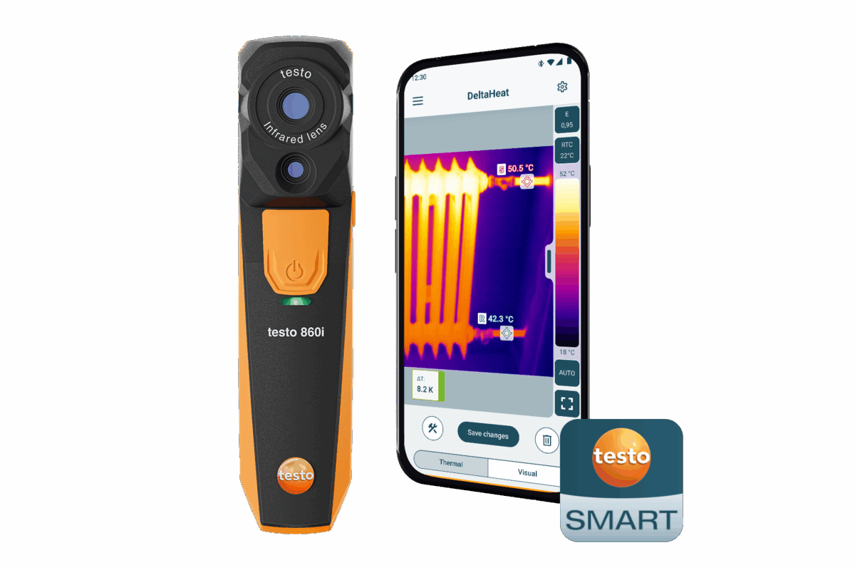 testo 860i Wärmebildkamera inkl. Transporttasche