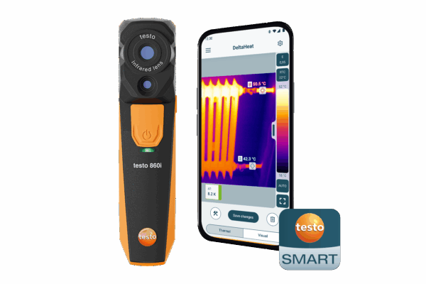 testo 860i Wärmebildkamera inkl. Transporttasche