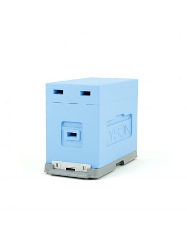 Lyson Ablegerbeute 6 Waben Dadant Blatt blau eingefärbt Lyson Ablegerbeute 6 Waben Dadant Blatt blau eingefärbt