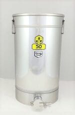 CFM - Abfüllbehälter 50 kg (Auflagedeckel) mit Gewinde Servomechanik