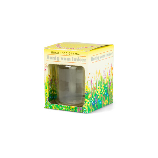 Geschenkkartons Blumenwiese für 1 x 500 g