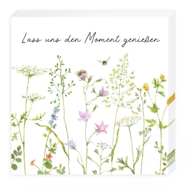 Cocktailserviette Lass uns den Moment genießen