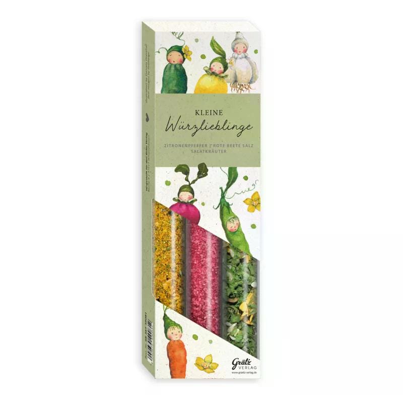 Gewürzset Obst- und Gemüsekinder