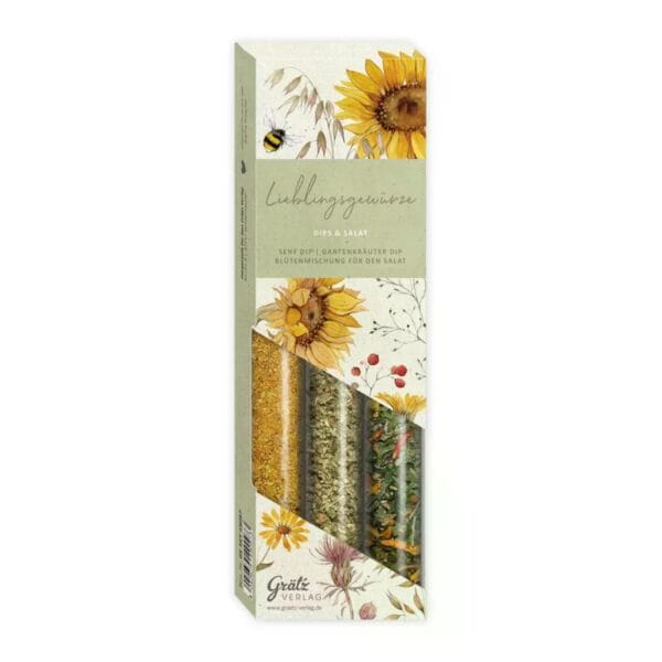 Gewürzset Sonnenblumen