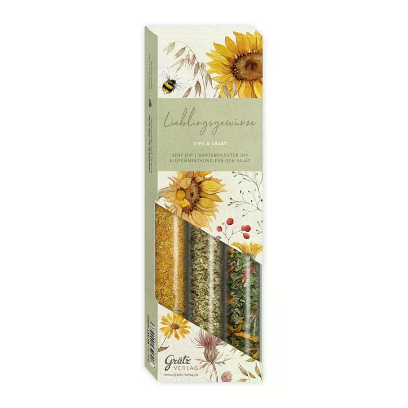 Gewürzset Sonnenblumen