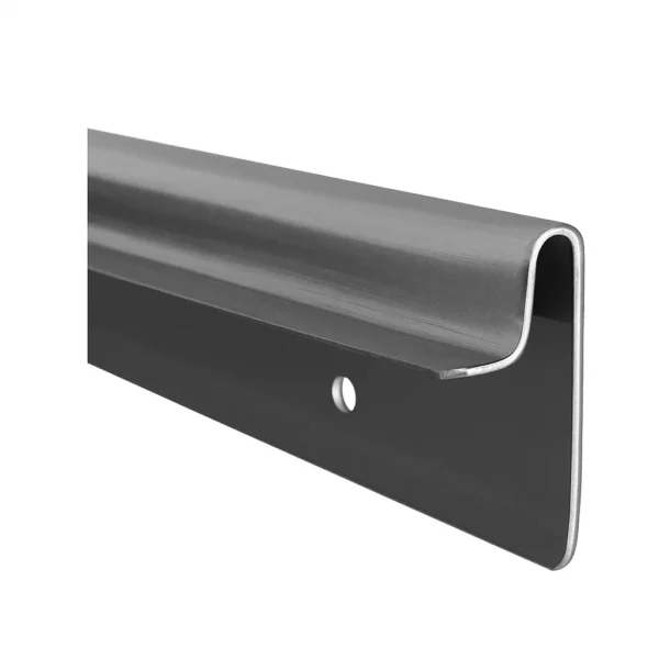 Amerikanische Trageschiene Edelstahl, L: 448mm