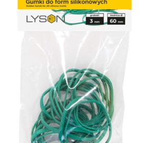 Gummibänder für Silikonformen 60x3, 20 Stk.