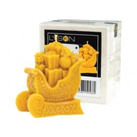 Silikongießform Schlitten mit Geschenken - FS508