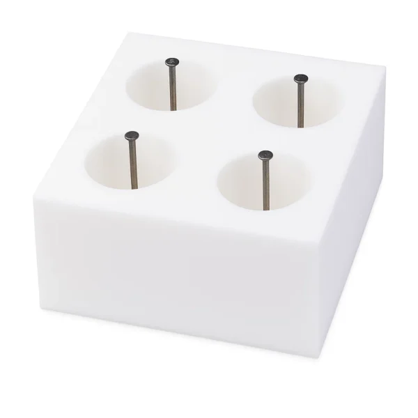 Silikongießform Stumpenform für 4 Kerzen 4,6x5,5