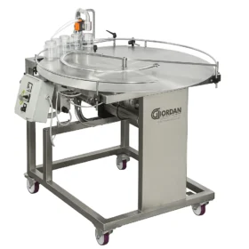Giordan Volumetrische Abfüllanlage mit 100 cm Drehtisch