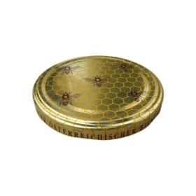 Deckel Gold Ø 82 - "5 Bienen"