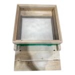 Gitterboden hoch EHM Quadrat 435x35 mit Varroalade