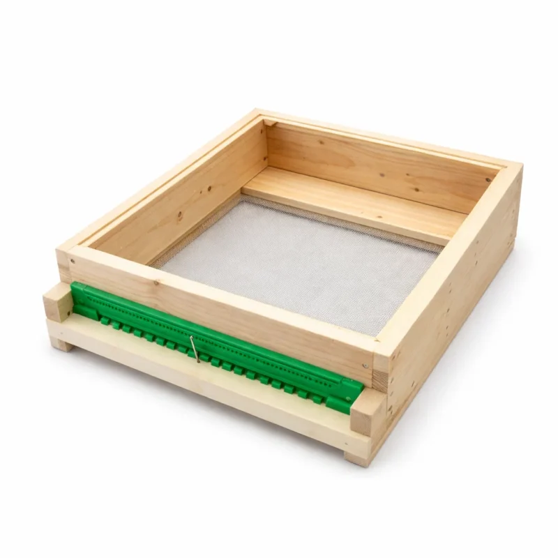 Gitterboden hoch EHM Quadrat 435x35 mit Varroalade