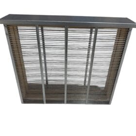 Bannwabentasche mit Rundstabgitter