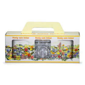Geschenkkarton Flores 3 x 500 g