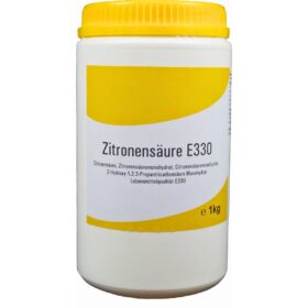Zitronensäure in Lebensmittelqualität E330 1000g