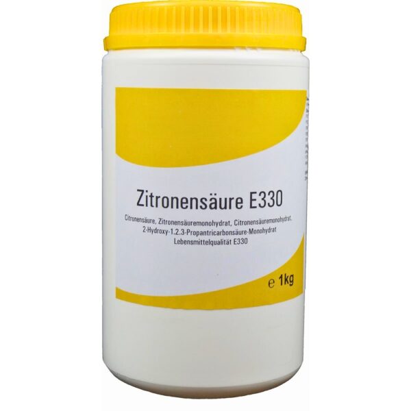 Zitronensäure in Lebensmittelqualität E330 1000g